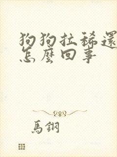 狗狗拉稀还吐了怎么回事