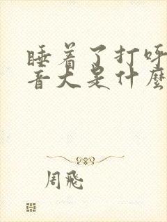 睡着了打呼噜声音大是什么原因