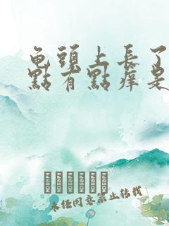 龟头上长了小红点有点痒是怎么回事