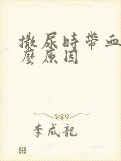 撒尿时带血是什么原因