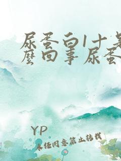 尿蛋白1十是怎么回事尿蛋