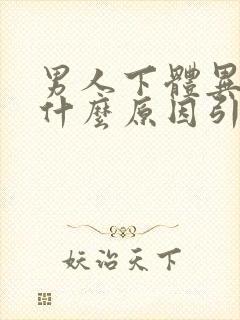 男人下体异味是什么原因引起的