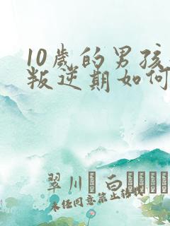 10岁的男孩子叛逆期如何管教