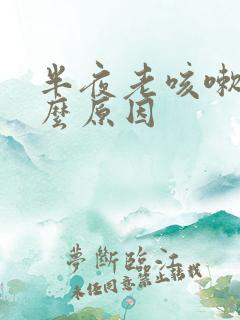 半夜老咳嗽是什么原因