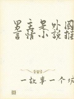 男主是外国人的言情小说推荐