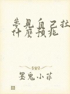 梦见自己拉尿是什么预兆