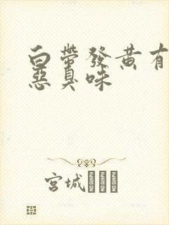 白带发黄有一股恶臭味