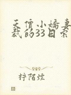 天价小娇妻:总裁的33日索情未删减版