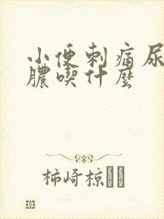 小便刺痛尿道流脓吃什么