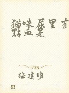 猫咪尿里有一点点血是