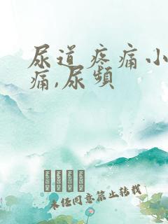 尿道疼痛小便刺痛,尿频