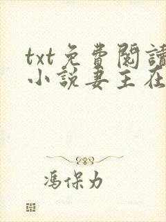 txt免费阅读小说妻主在上