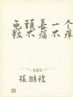 龟头长一个小肉粒不痛不痒