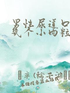 男性尿道口长了几个小肉粒