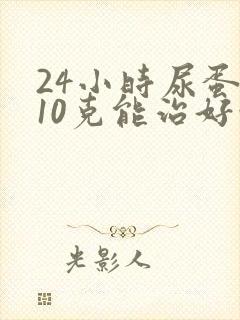 24小时尿蛋白10克能治好吗