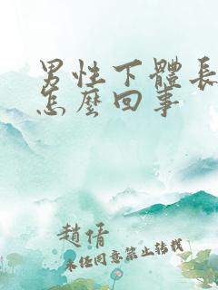 男性下体长包是怎么回事