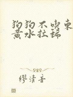 狗狗不吃东西吐黄水拉稀