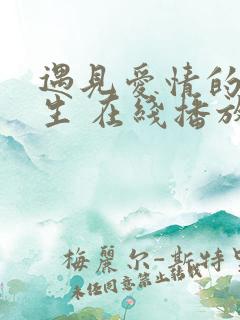 遇见爱情的利先生 在线播放