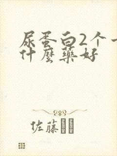 尿蛋白2个十用什么药好