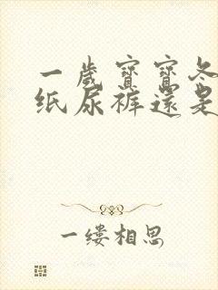 一岁宝宝冬天用纸尿裤还是拉拉裤