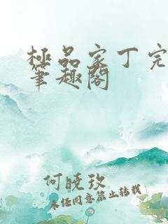 极品家丁完整版笔趣阁