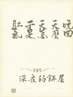 肚子天天晚上胀气是怎么回事