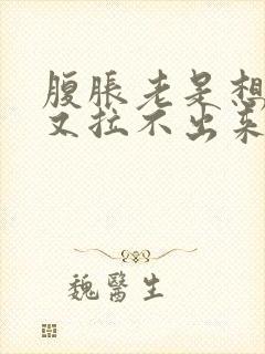 腹胀老是想大便又拉不出来挂什么科