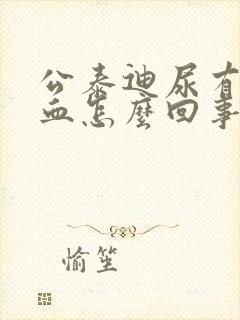 公泰迪尿有一点血怎么回事