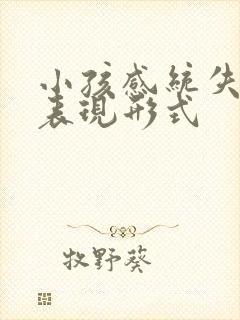 小孩感统失调的表现形式