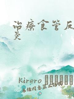 治疗食管反流胃炎