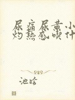 尿痛尿黄小便有灼热感吃什么药