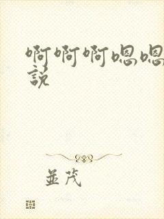 啊啊啊嗯嗯啊小说