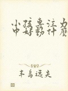 小孩专注力不集中好动什么原因