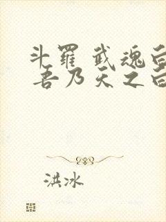 斗罗 武魂白虎 吾乃天之白帝