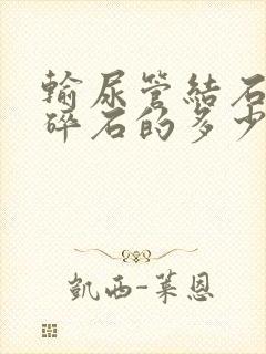 输尿管结石体外碎石的多少钱