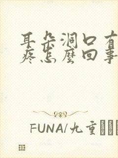 耳朵洞口有点肿疼怎么回事