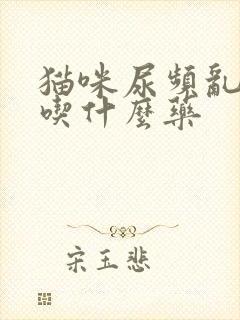 猫咪尿频乱尿,吃什么药