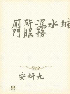 厕所漏水维修上门服务