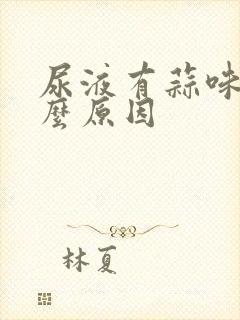 尿液有蒜味是什么原因