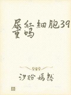 尿红细胞39严重吗