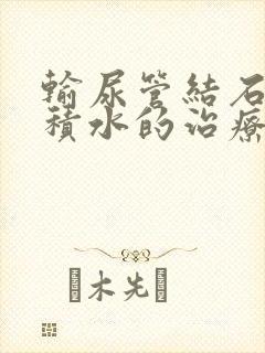 输尿管结石伴肾积水的治疗