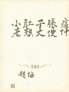 小肚子胀痛下坠老想大便什么原因