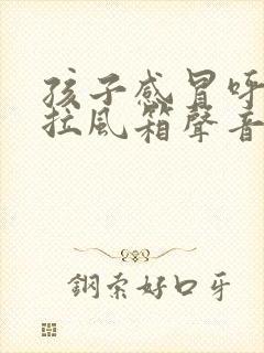 孩子感冒呼吸有拉风箱声音