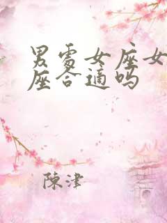 男处女座女天秤座合适吗