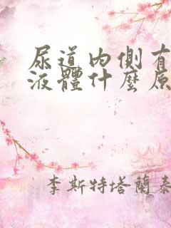 尿道内侧有黄色液体什么原因