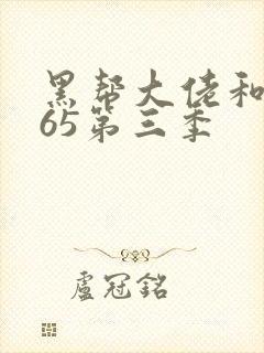 黑帮大佬和我365第三季