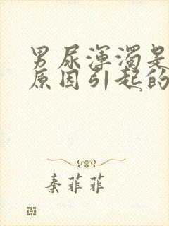 男尿浑浊是什么原因引起的