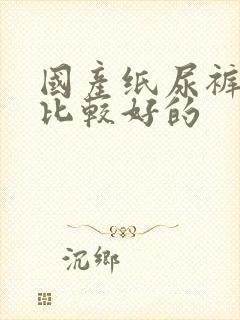 国产纸尿裤口碑比较好的