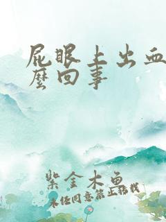 屁眼上出血是怎么回事