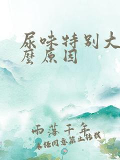 尿味特别大是什么原因